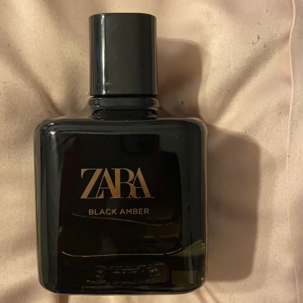 ZARA EAU DE PARFUM BLACK AMBER 100 ML  100 ML 3.4